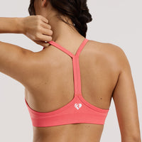 Define 2.0 Seamless Racer Back Bra | Sunlit Coral