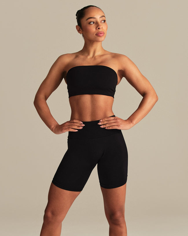 Define 2.0 Seamless Low Back Shorts | Black