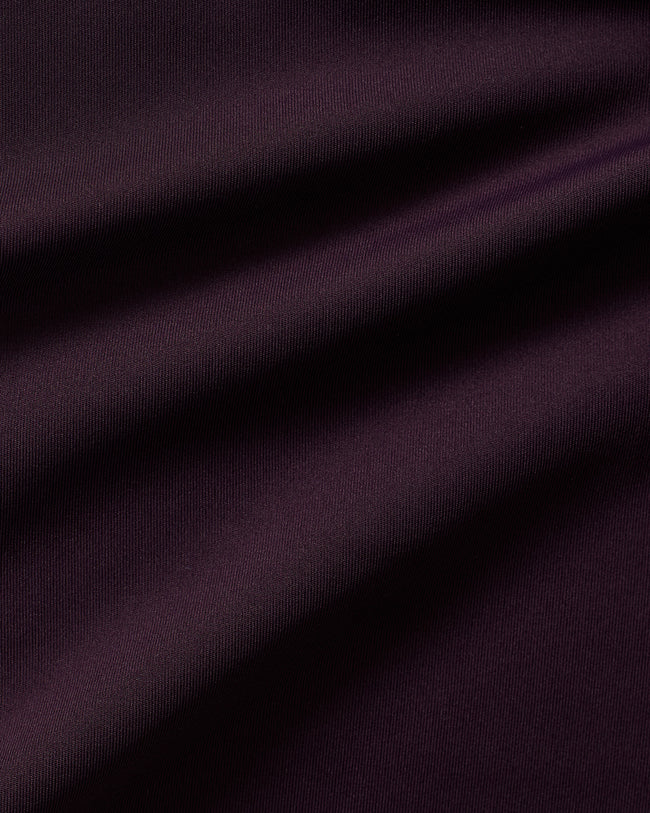 Essential Built-In Bra Crop Tank Top | Midnight Plum