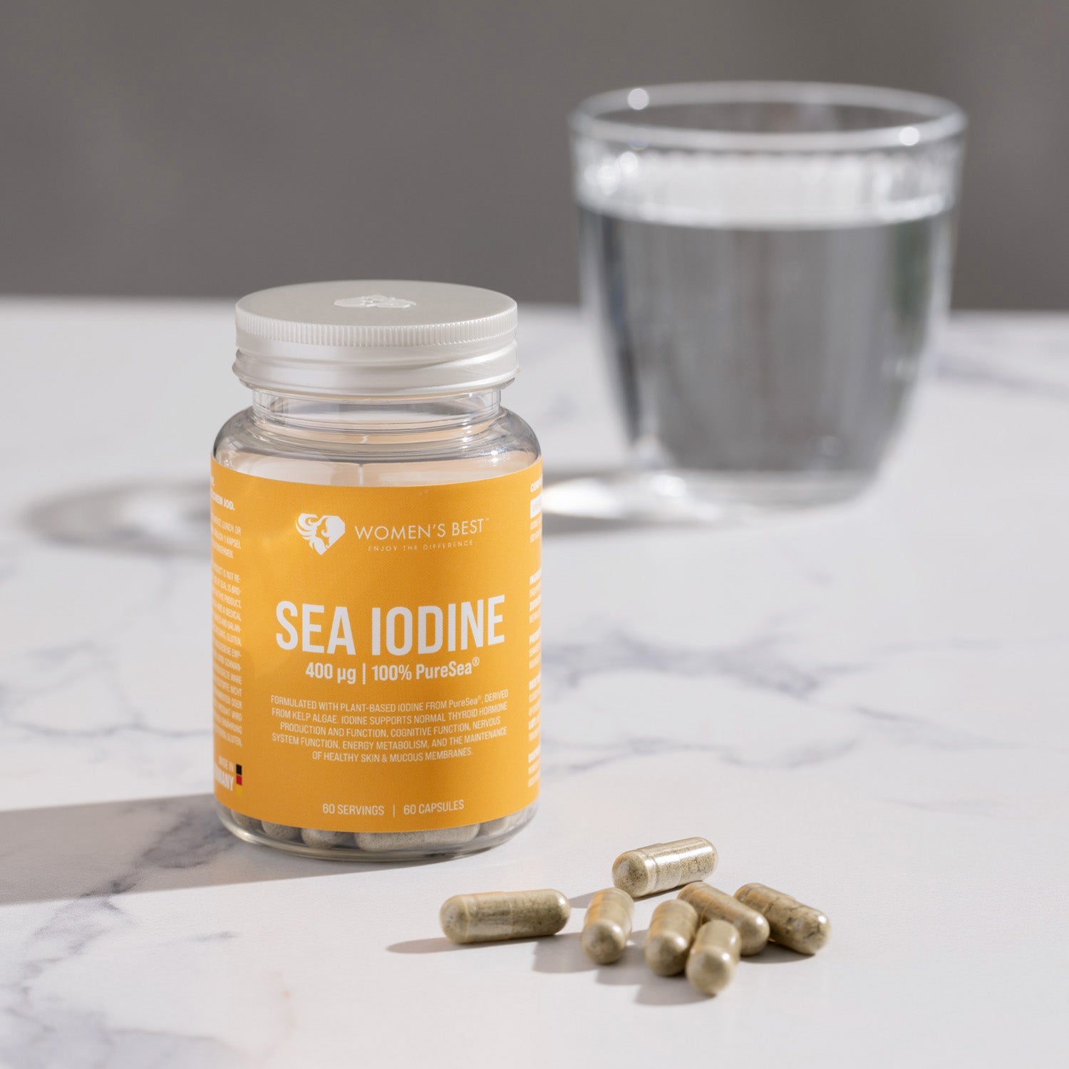 Jod PureSea® 400mcg Kapseln