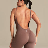 Define 2.0 Scrunch Short Unitard | Mocha
