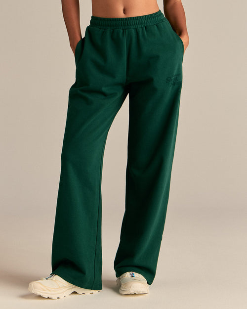 Comfort Lightweight Sweat Squad Joggers | Emerald