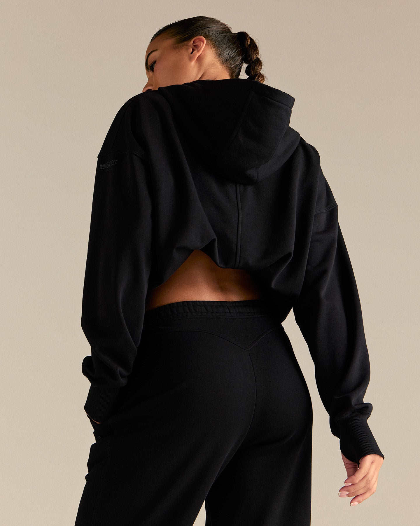 Comfort Oversized Hook Up Hoodie | Black
