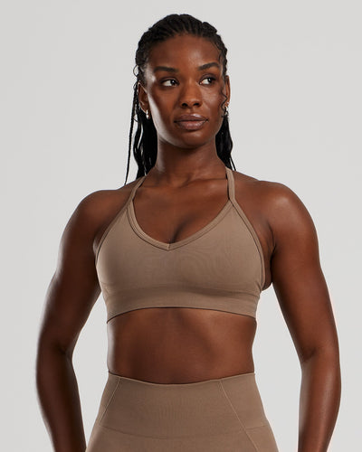 Define 2.0 Seamless Halter Neck Bra | Caribou