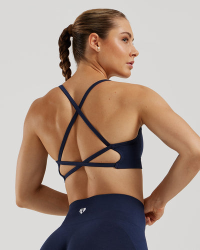 Define 2.0 Seamless Backless Bra | Sapphire Blue