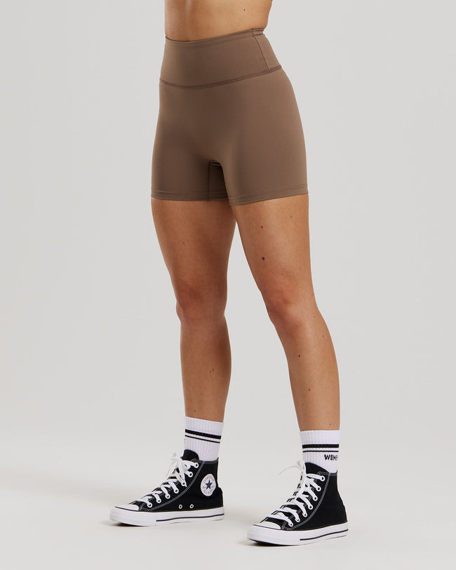 Essential High Waist Shorts | Caribou