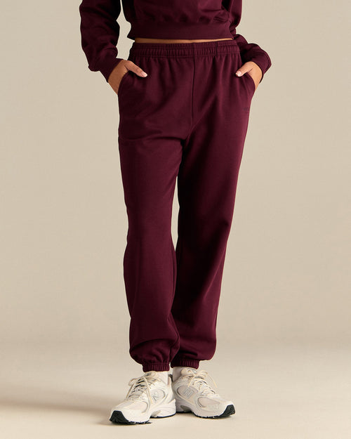 Comfort Joggers | Merlot