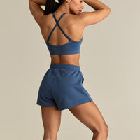 Motion Seamless Racer Front Bra | Blueberry