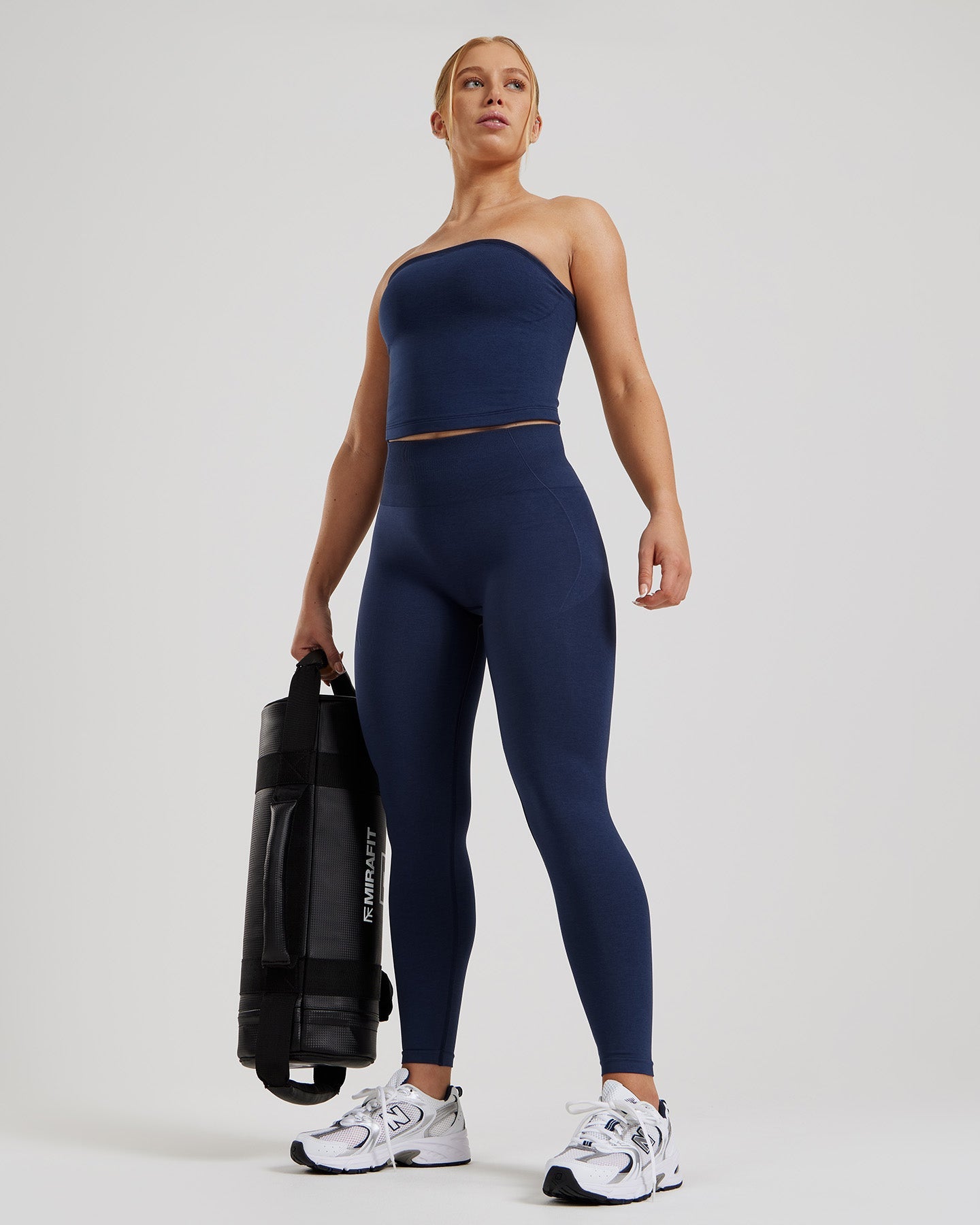 Define 2.0 Seamless Longline Bandeau Bra | Sapphire Blue