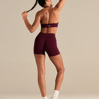 Define 2.0 Seamless Halter Neck Bra | Merlot