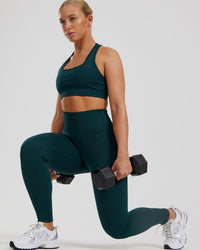 Motion Seamless Leggings | Dark Moss