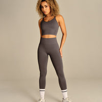 Power Built-In Bra Tank | Slate Grey