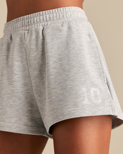 Comfort Lightweight "Best" Shorts | Grey Marl