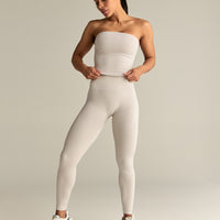 Define 2.0 Seamless Longline Bandeau Bra | Stone