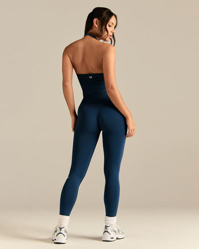 Define 2.0 Seamless Halter Tank | True Navy
