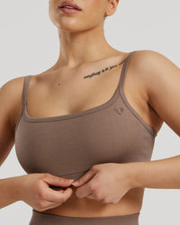 Motion Seamless Straight Neck Bra | Caribou