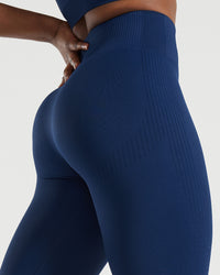 Power Seamless Leggings | Sapphire Blue