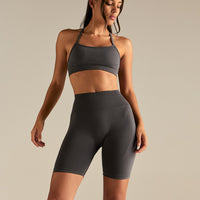 Define 2.0 Seamless Racer Back Bra | Graphite