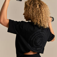 Comfort WB Logo Oversized Short Sleeve T-Shirt | Black