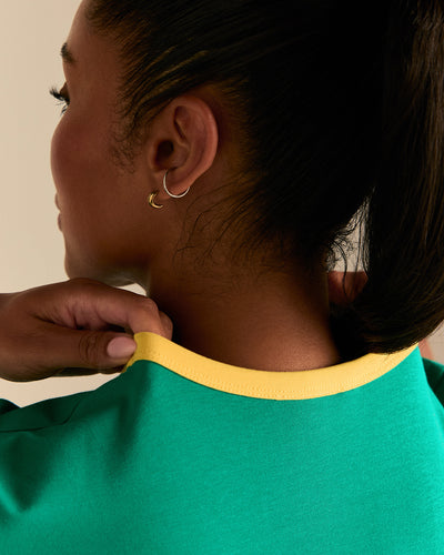 Comfort "10" Graphic Baby T-Shirt | Amazonia Green