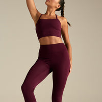 Essential Leggings | Merlot