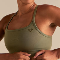 Motion Seamless Straight Neck Bra | Willow