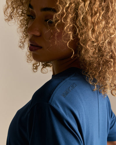 Comfort Oversized Hook Up T-Shirt | True Navy