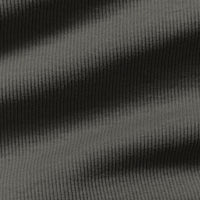 Comfort Ribbed Cropped T-Shirt | Slate Grey (5/6)