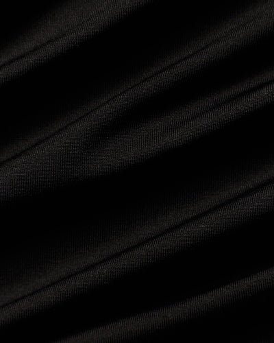 Lightweight Seamless 1/4 Zip Long Sleeve Top | Black