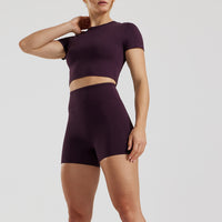 Essential Shorts | Midnight Plum