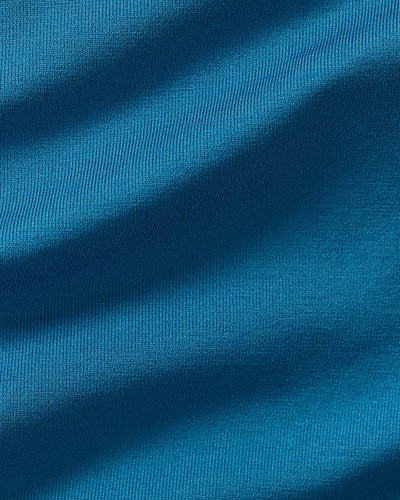 Motion Seamless Halter Bra | Peacock Blue