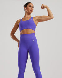 Power Seamless Leggings | Purple Flash