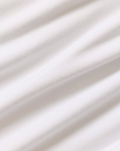 Smooth Contour Long Sleeve Reversible T-Shirt | White