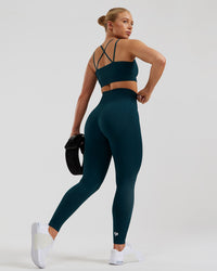 Power Seamless Leggings | Dark Moss