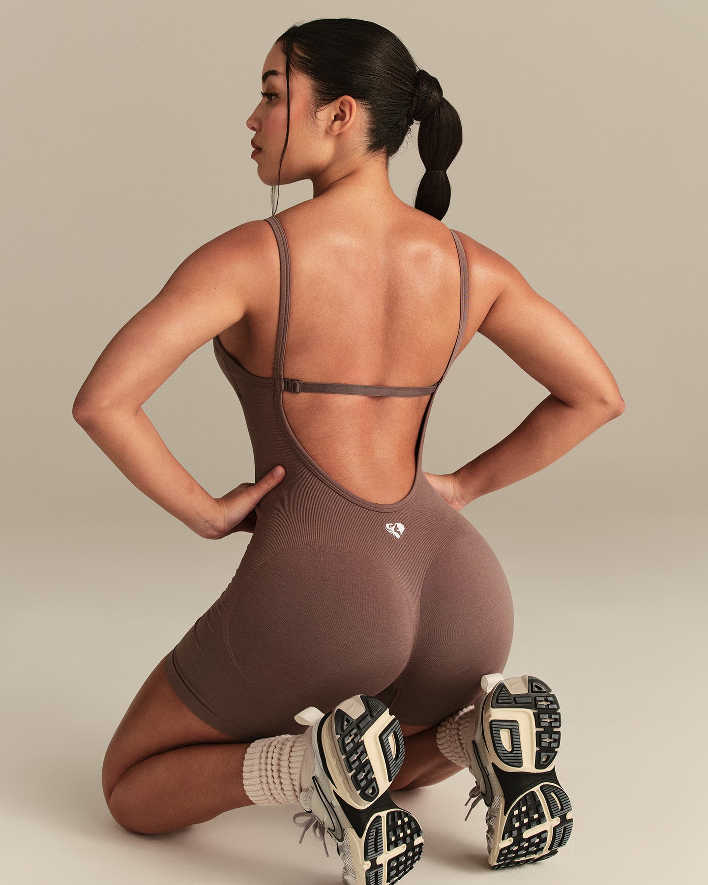 Define 2.0 Scrunch Short Unitard | Mocha