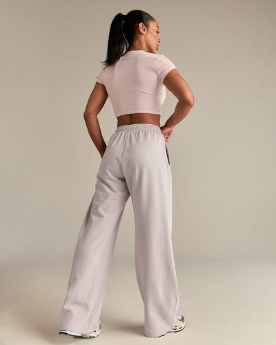 Comfort Graphic Ribbed Baby T-Shirt | Ballet Pink