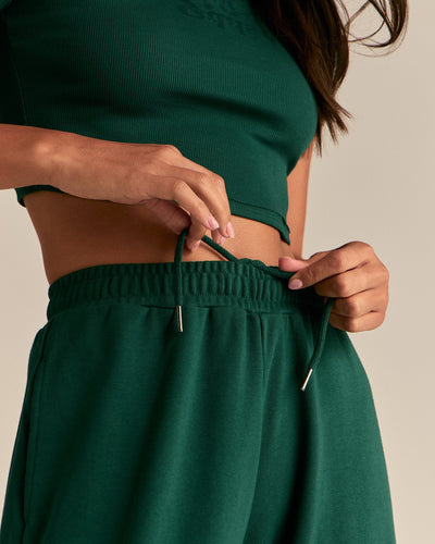 Comfort Lightweight Sweat Squad Joggers | Emerald