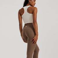 Essential Crop Tank Top | Off White