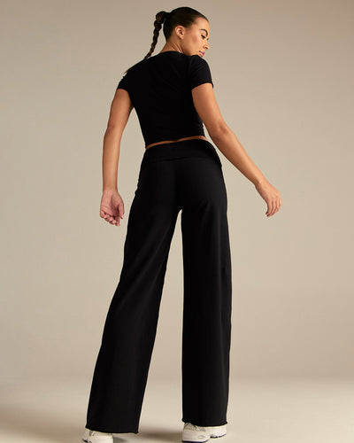 Cotton Contour Short Sleeve T-Shirt | Black