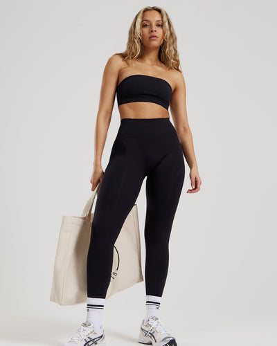 Define 2.0 Seamless Bandeau Bra | Black