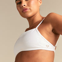 Emphasize Minimal Bra | White