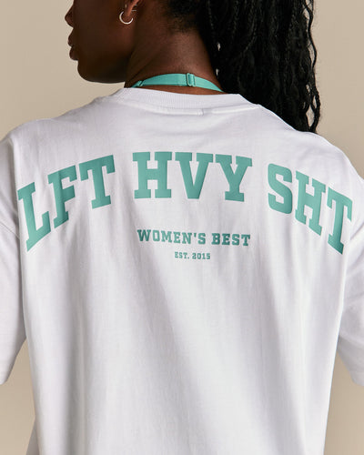 Comfort LFT HVY SHT Oversized T-Shirt | White