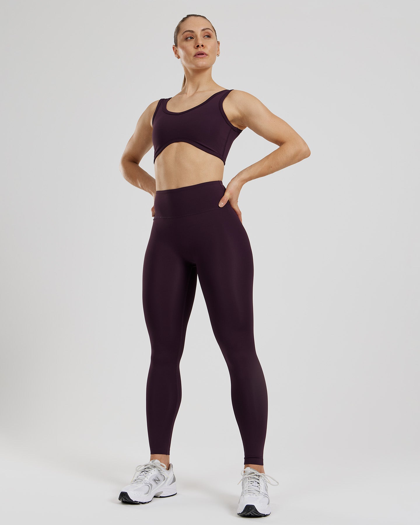 Essential Leggings | Midnight Plum