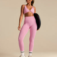 Power Reversible Twist Bra | Candy Pink (6/6)