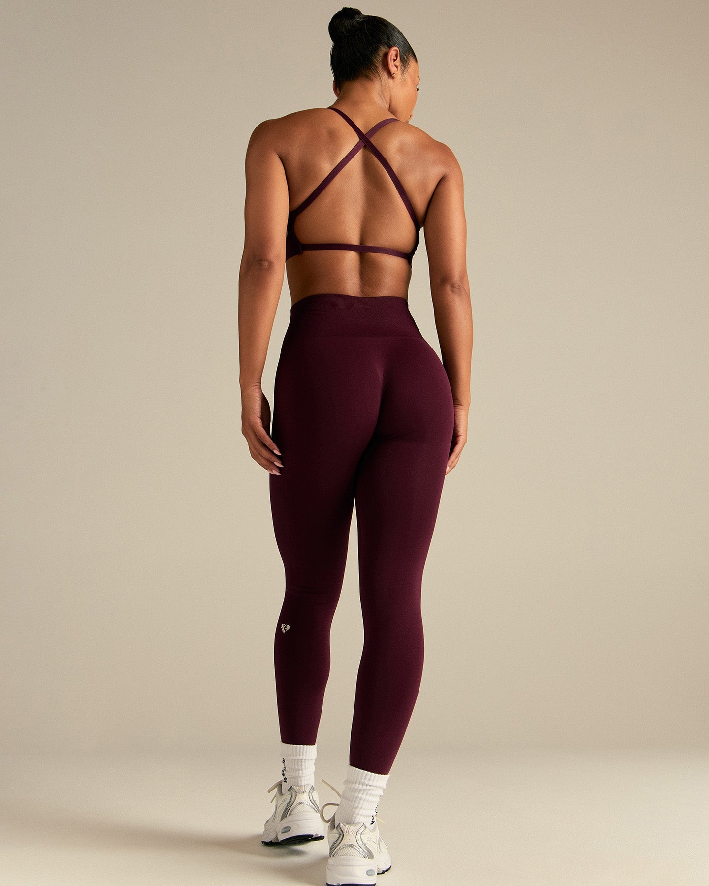 Define 2.0 Seamless Scrunch Leggings | Merlot