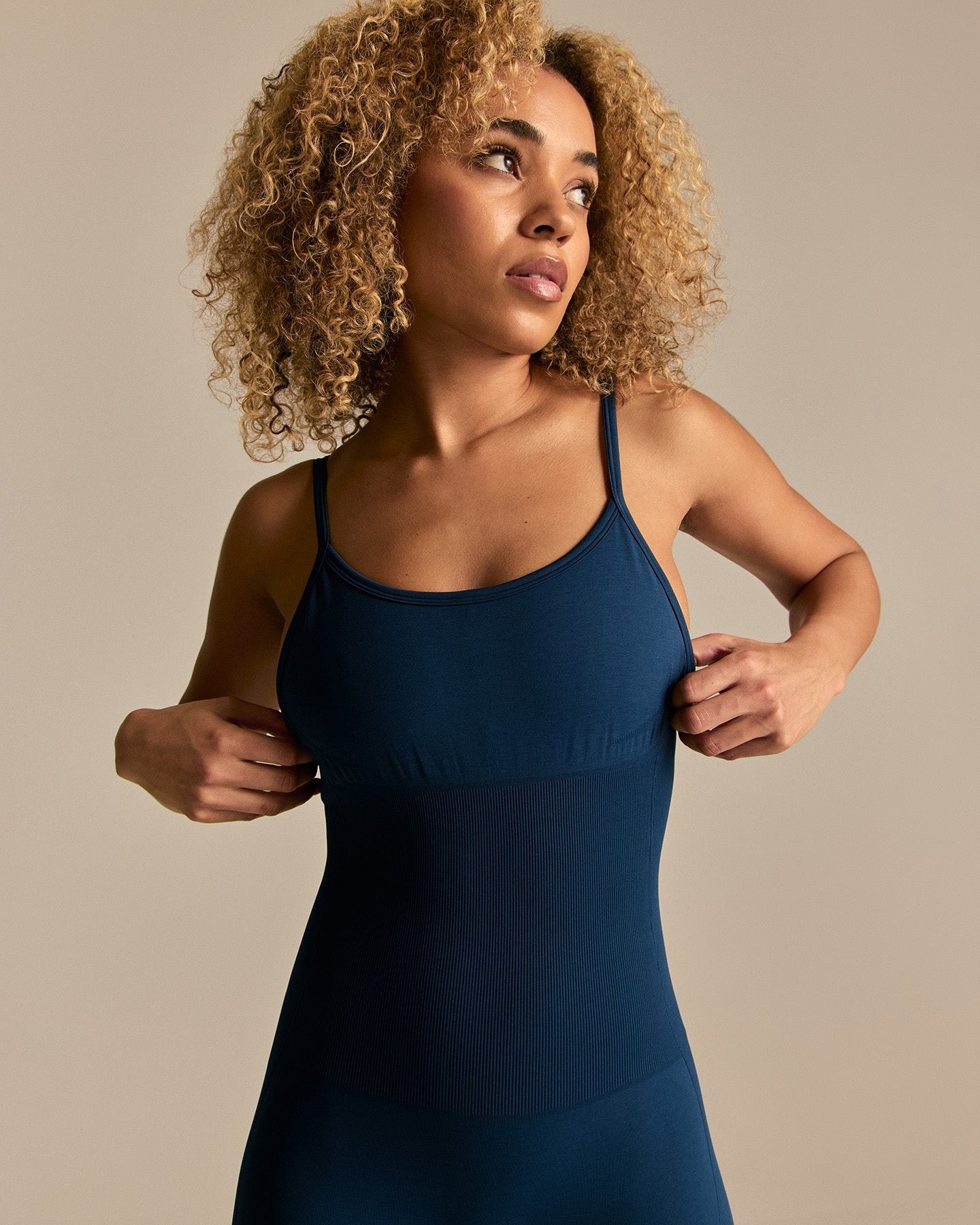 Define 2.0 Scrunch Adjustable Unitard | True Navy