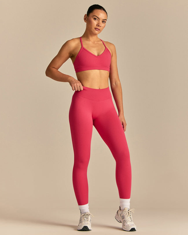 Emphasize V-Neck Bra | Watermelon