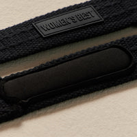 Silicone Lifting Straps | Black
