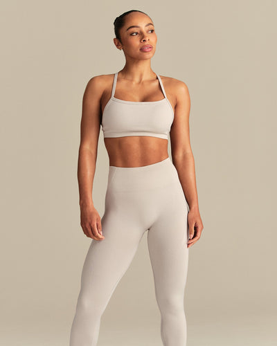 Define 2.0 Seamless Racer Back Bra | Stone