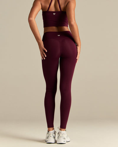 Essential Leggings | Merlot